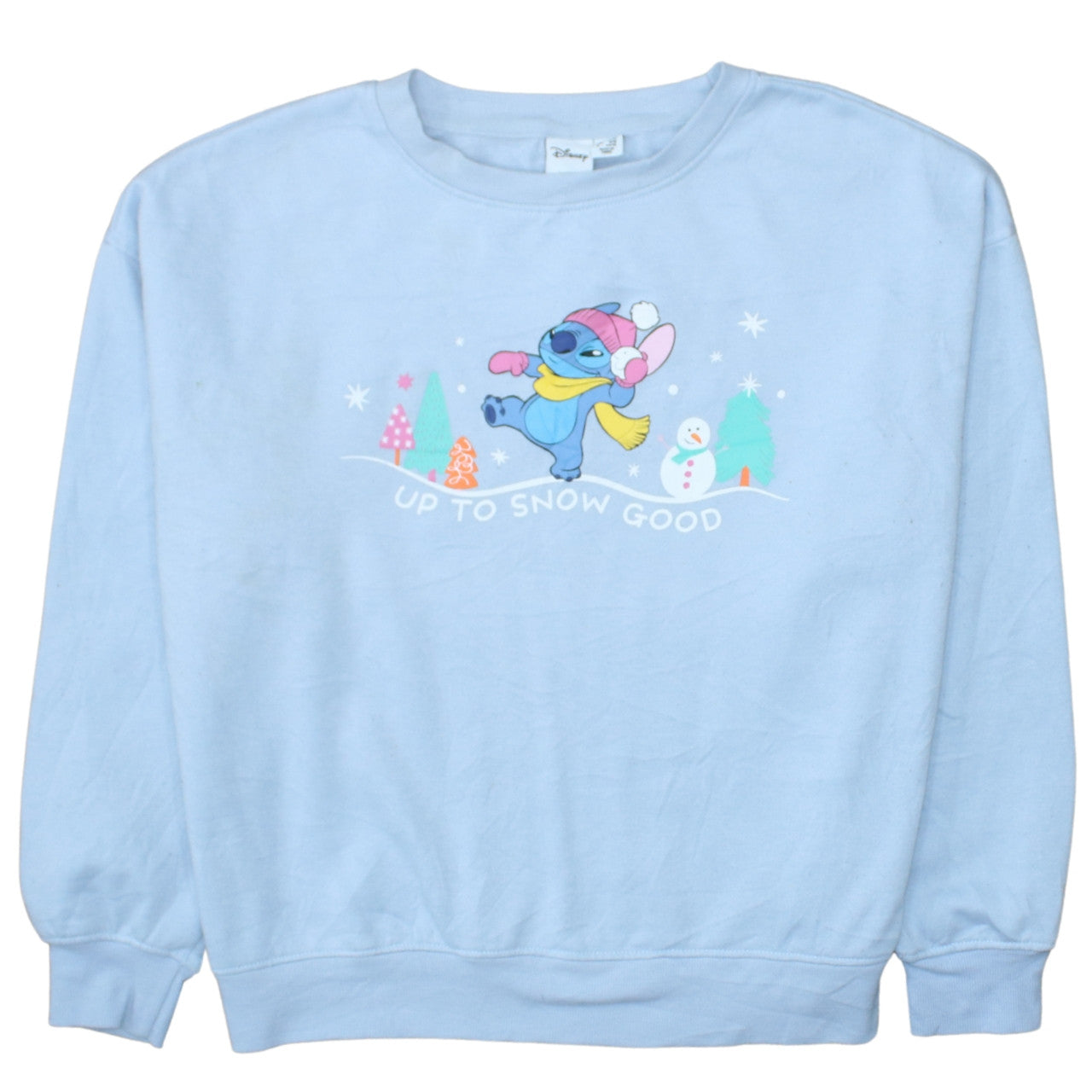 Womens UK Size M Primark Blue Pullover Sweatshirt