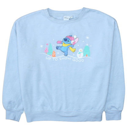 Womens UK Size M Primark Blue Pullover Sweatshirt