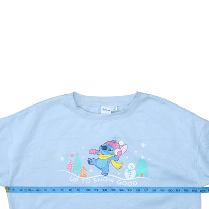 Womens UK Size M Primark Blue Pullover Sweatshirt