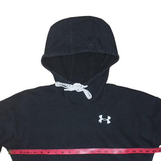 Mens UK Size XS Under armour Black Pullover Hoodie