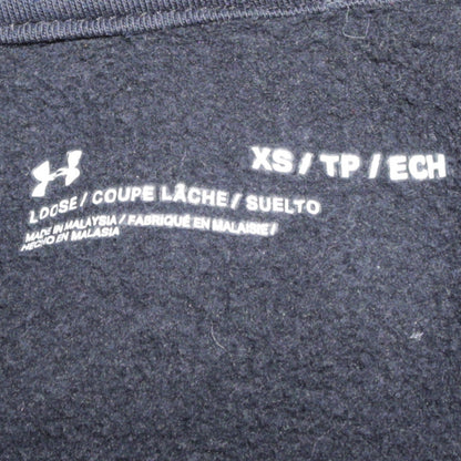 Mens UK Size XS Under armour Black Pullover Hoodie