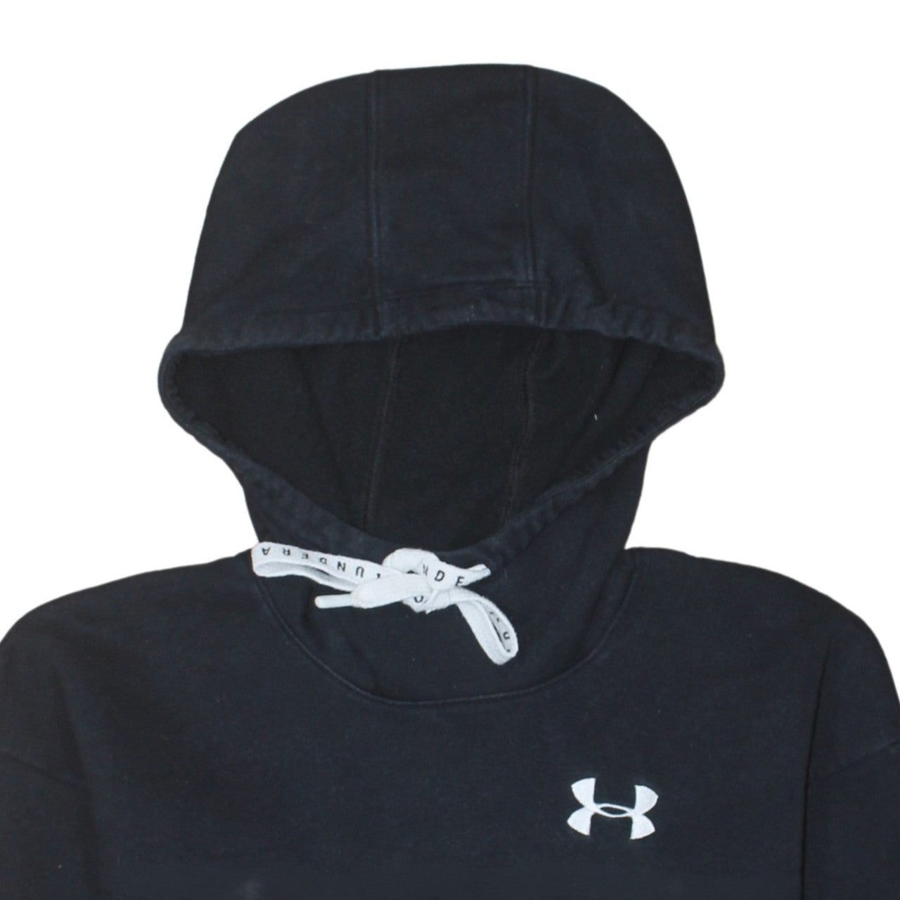 Mens UK Size XS Under armour Black Pullover Hoodie