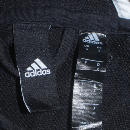 Mens UK Size S adidas Black Full Zip Hoodie