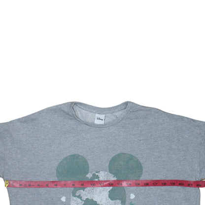 Womens UK Size 12 Disney Grey Pullover Sweatshirt