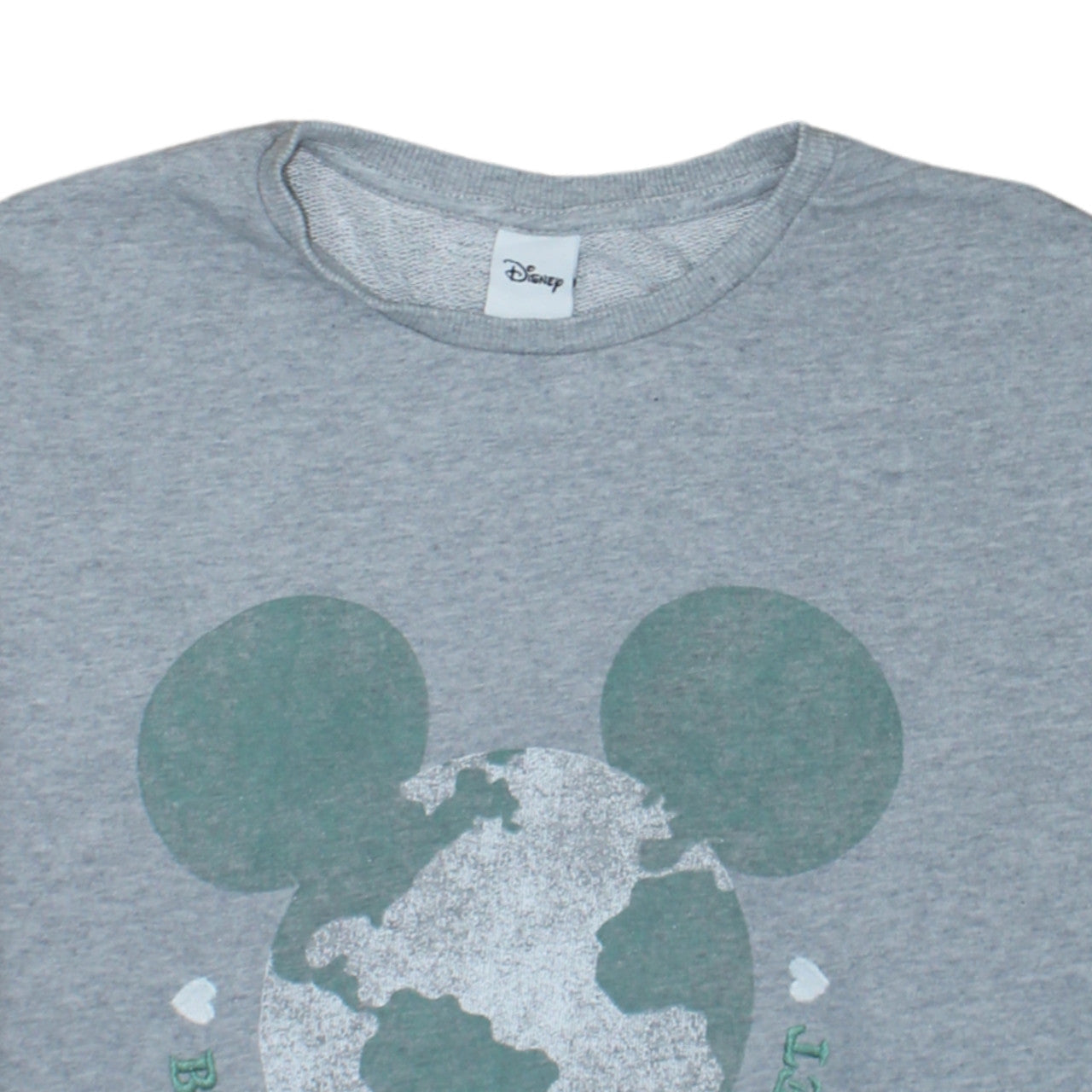 Womens UK Size 12 Disney Grey Pullover Sweatshirt