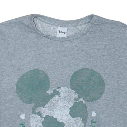 Womens UK Size 12 Disney Grey Pullover Sweatshirt