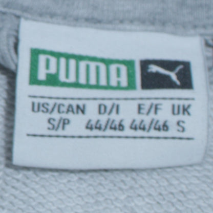 Mens UK Size S PUMA Grey Full Zip Hoodie