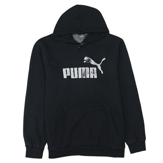 Mens UK Size XL PUMA Black Pullover Hoodie