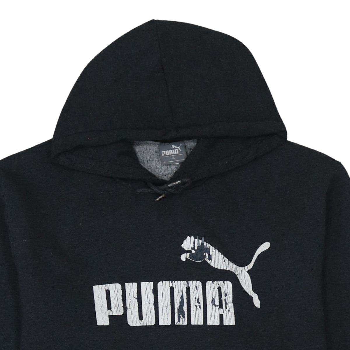 Mens UK Size XL PUMA Black Pullover Hoodie