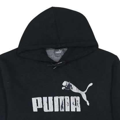 Mens UK Size XL PUMA Black Pullover Hoodie