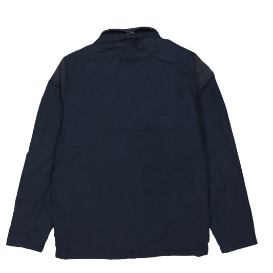 Mens UK Size L Hilfiger Denim Blue Military Jacket