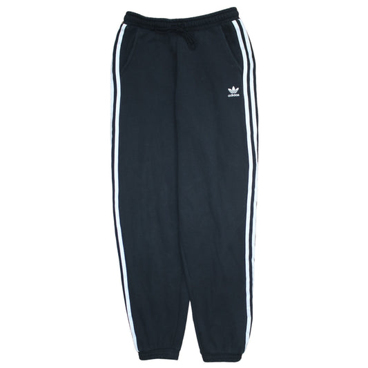 Womens UK Size 10 adidas Regular Fit Jogger Black Trousers