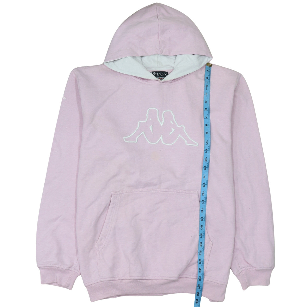 Womens UK Size 2XL Kappa Pink Pullover Hoodie