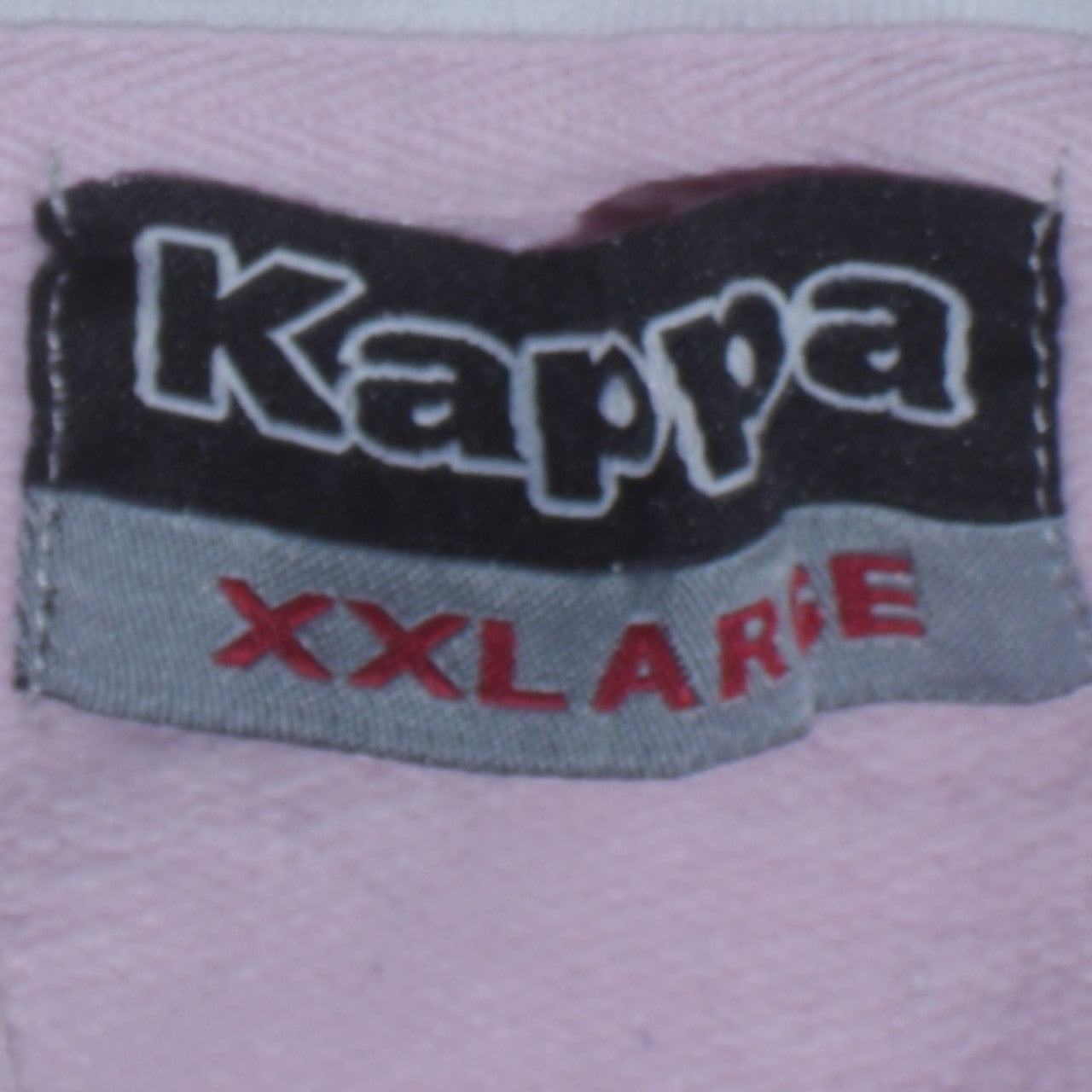 Womens UK Size 2XL Kappa Pink Pullover Hoodie