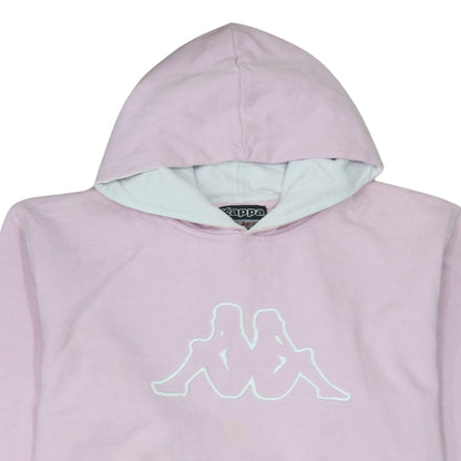 Womens UK Size 2XL Kappa Pink Pullover Hoodie
