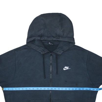 Mens UK Size XL Nike Black Full Zip Hoodie
