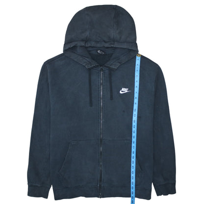 Mens UK Size XL Nike Black Full Zip Hoodie