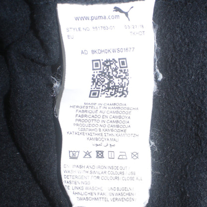 Mens UK Size L PUMA Black Full Zip Hoodie