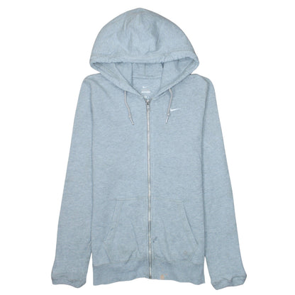 Mens UK Size S Nike Grey Full Zip Hoodie