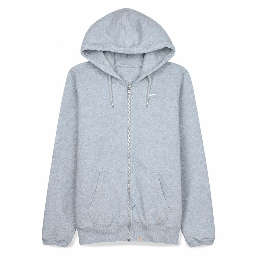 Mens UK Size S Nike Grey Full Zip Hoodie