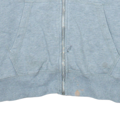 Mens UK Size S Nike Grey Full Zip Hoodie