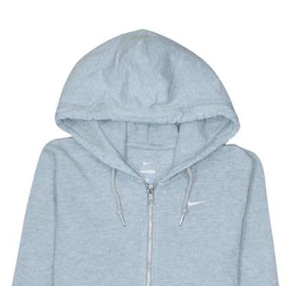 Mens UK Size S Nike Grey Full Zip Hoodie
