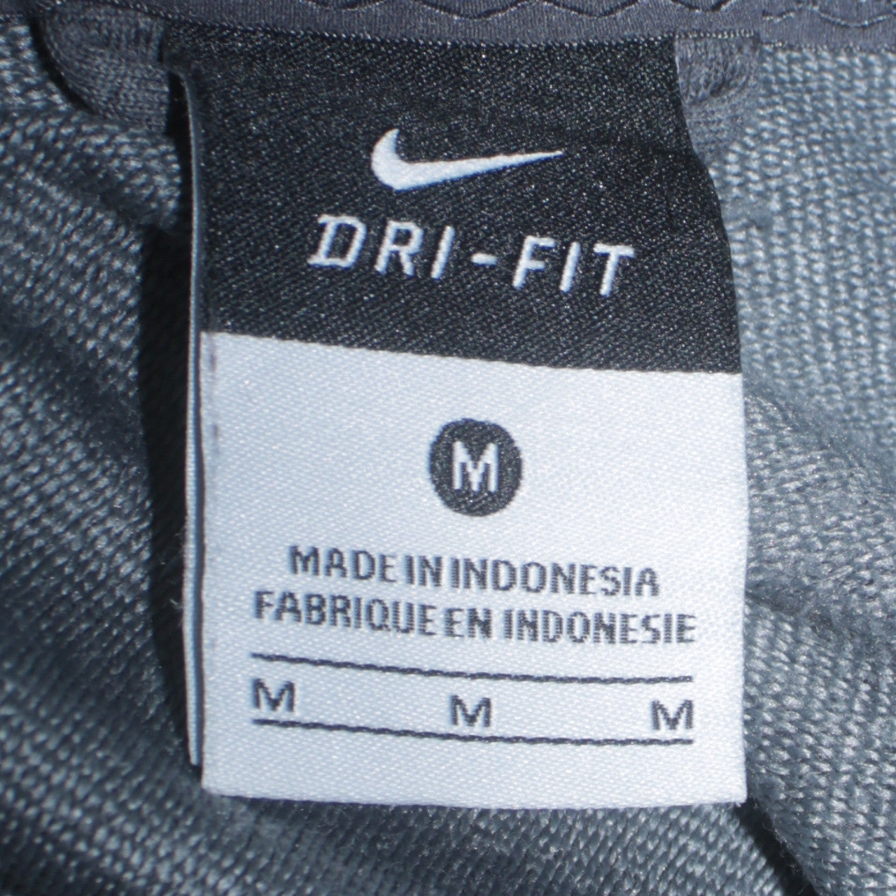 Mens UK Size M Nike Grey Full Zip Hoodie