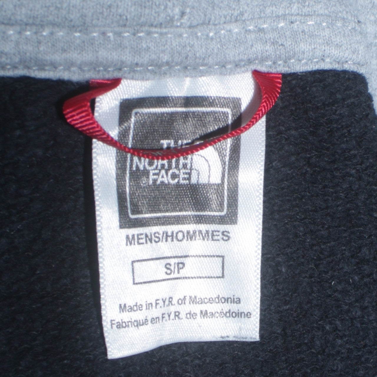 Mens UK Size S The North Face Black Pullover Hoodie