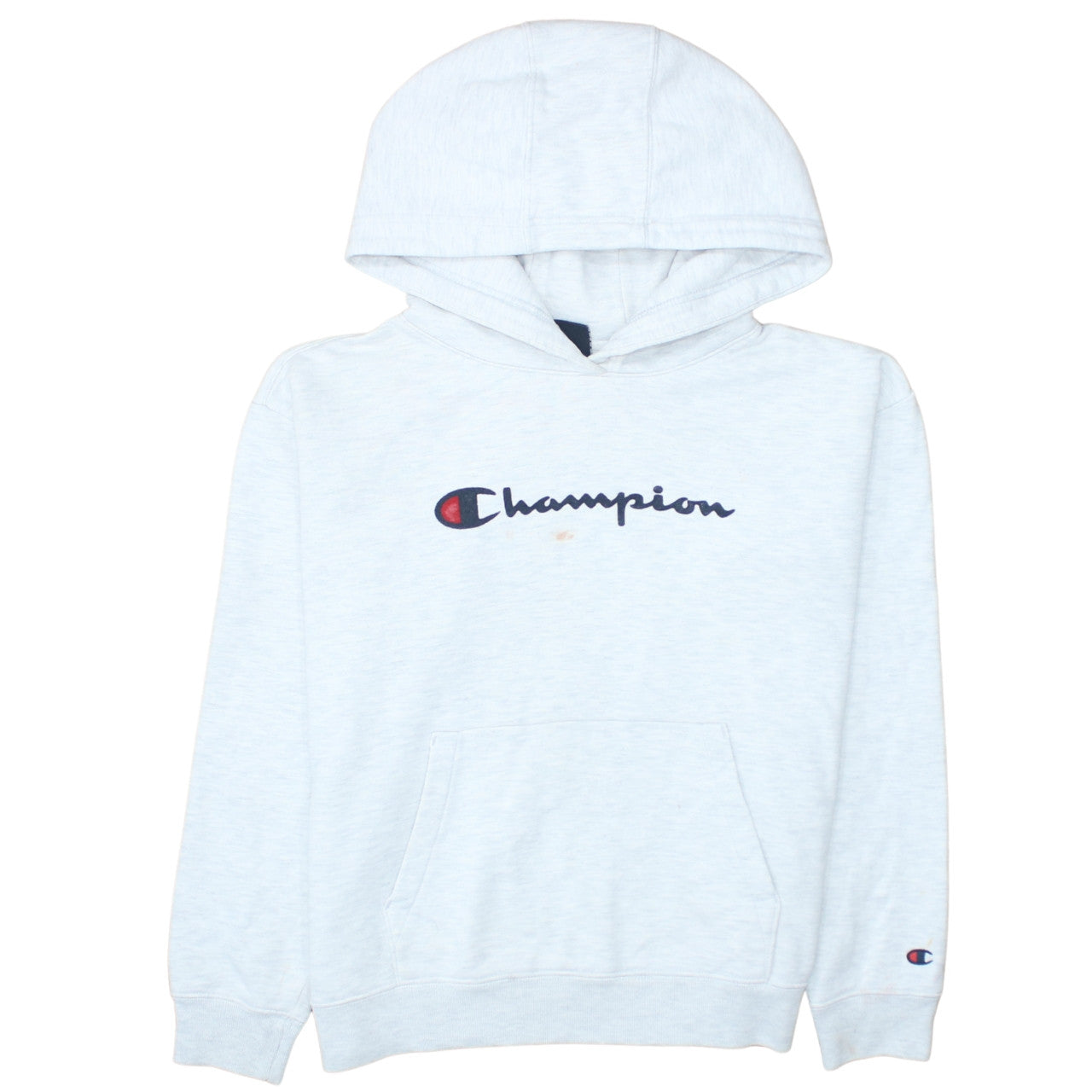 Womens UK Size XS Champion Grey Pullover Hoodie