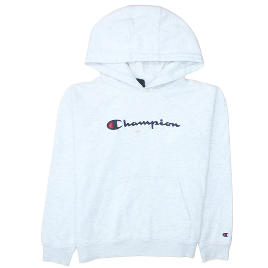 Womens UK Size XS Champion Grey Pullover Hoodie