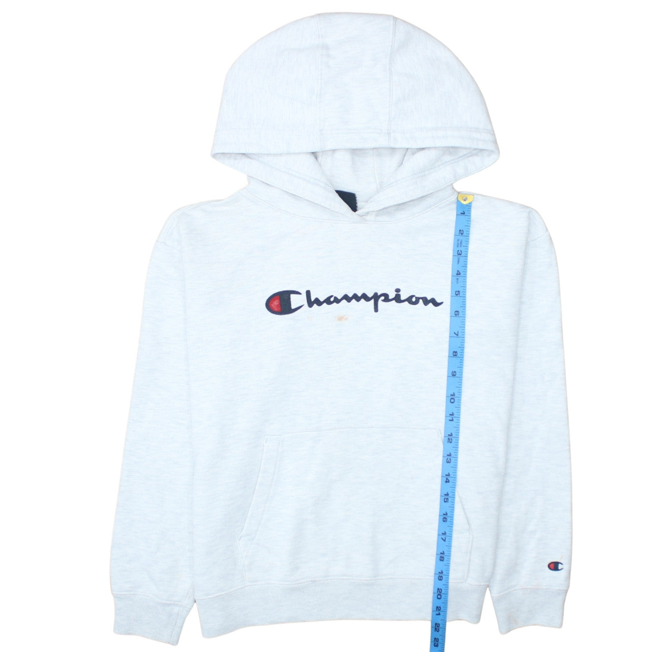 Womens UK Size XS Champion Grey Pullover Hoodie