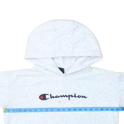 Womens UK Size XS Champion Grey Pullover Hoodie