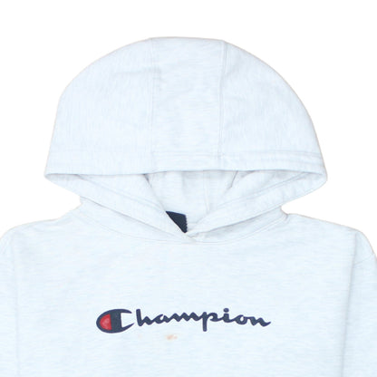 Womens UK Size XS Champion Grey Pullover Hoodie