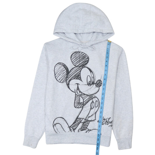 Womens UK Size 2XS Primark Grey Pullover Hoodie