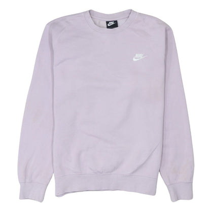 Womens UK Size S Nike Purple Pullover Sweatshirt