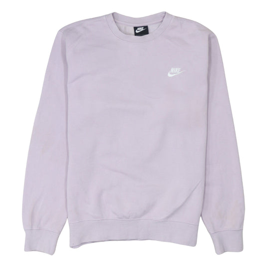 Womens UK Size S Nike Purple Pullover Sweatshirt