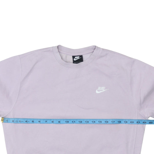Womens UK Size S Nike Purple Pullover Sweatshirt