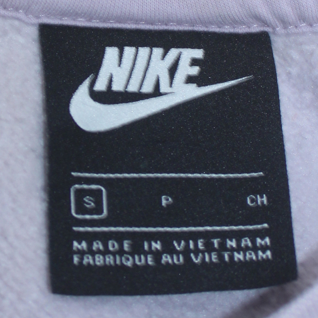 Womens UK Size S Nike Purple Pullover Sweatshirt