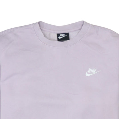 Womens UK Size S Nike Purple Pullover Sweatshirt