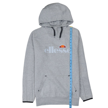 Mens UK Size S ellesse Grey Pullover Hoodie