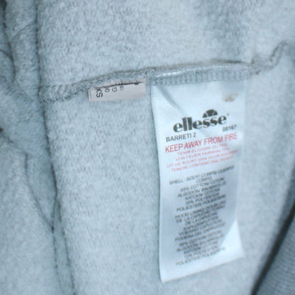 Mens UK Size S ellesse Grey Pullover Hoodie
