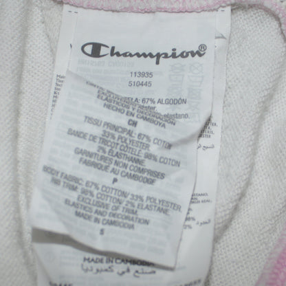 Womens UK Size S Champion Pink Pullover Sweatshirt