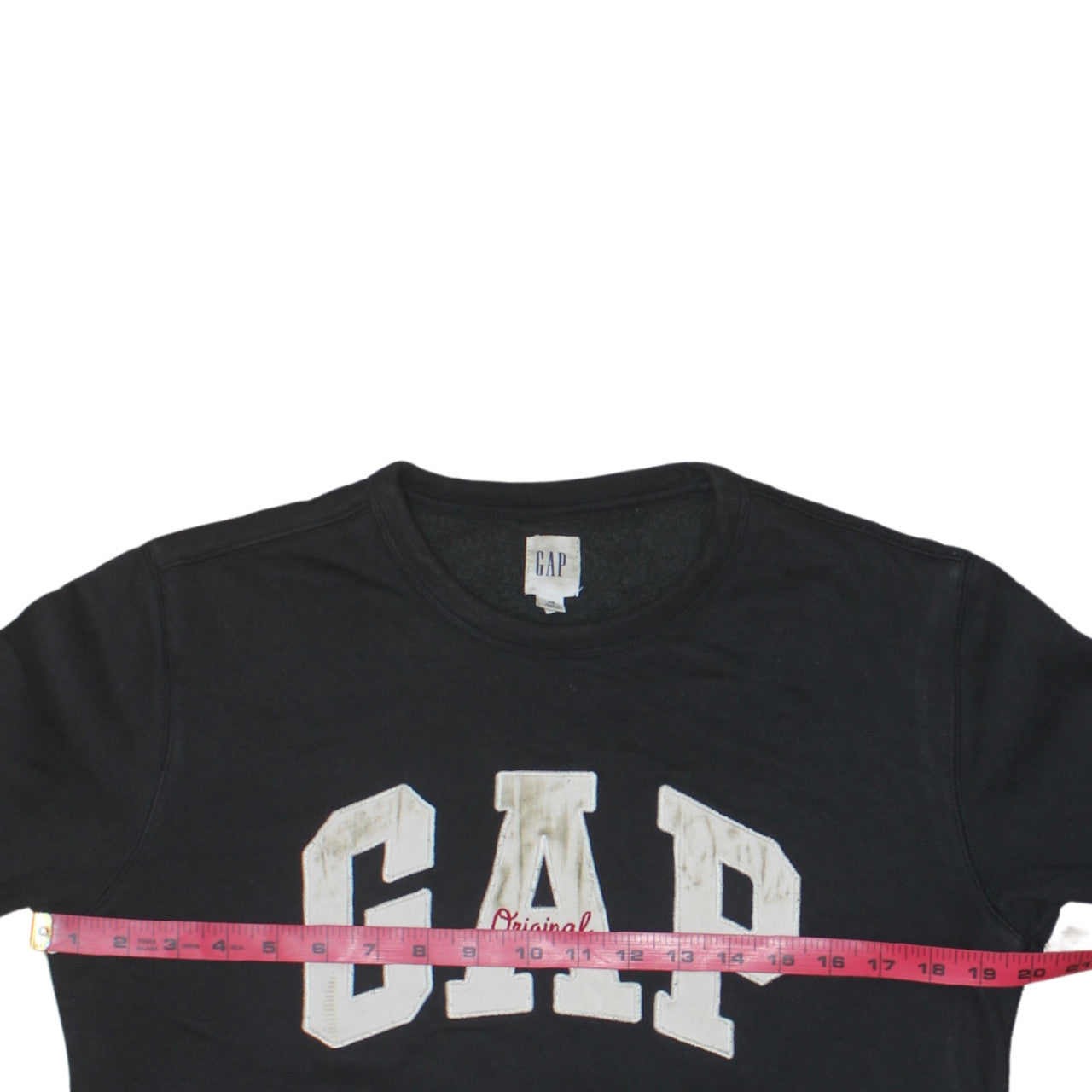 Mens UK Size XS Gap Black Pullover Sweatshirt