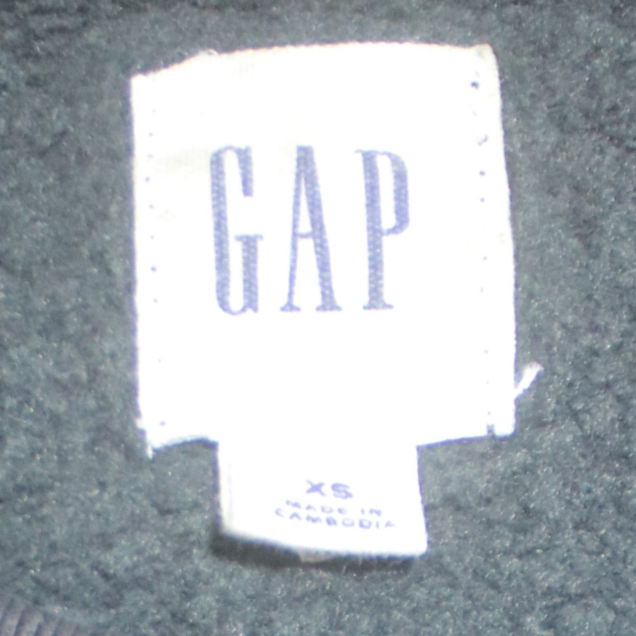 Mens UK Size XS Gap Black Pullover Sweatshirt