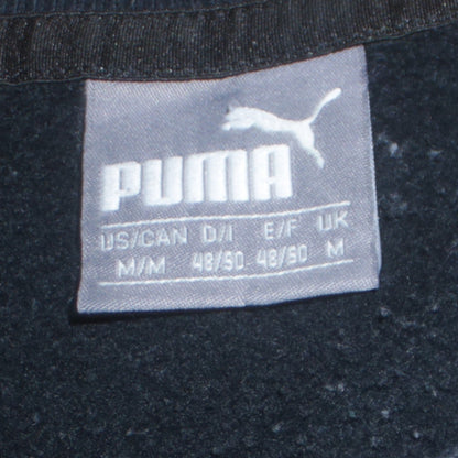 Mens UK Size M PUMA Black Pullover Sweatshirt