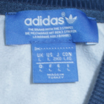 Adidas Men's Multicoloured Logo Track Jacket Size L Polyester Full Zip