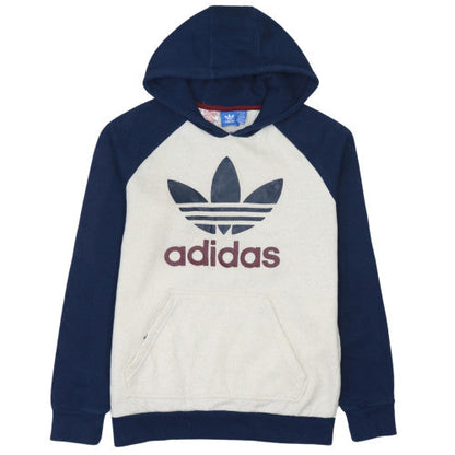 Boys UK Size 13-14 Years adidas Beige Pullover Hoodie