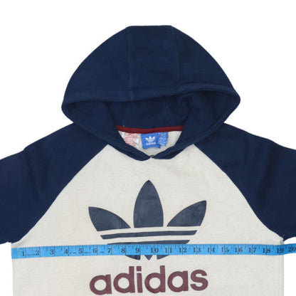 Boys UK Size 13-14 Years adidas Beige Pullover Hoodie