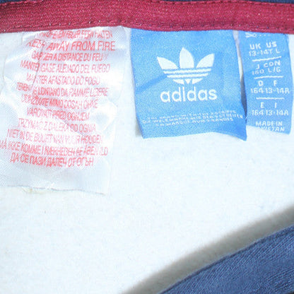 Boys UK Size 13-14 Years adidas Beige Pullover Hoodie