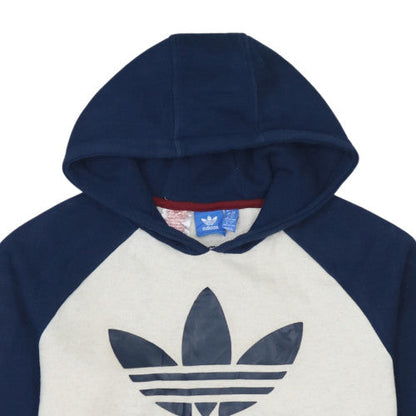 Boys UK Size 13-14 Years adidas Beige Pullover Hoodie